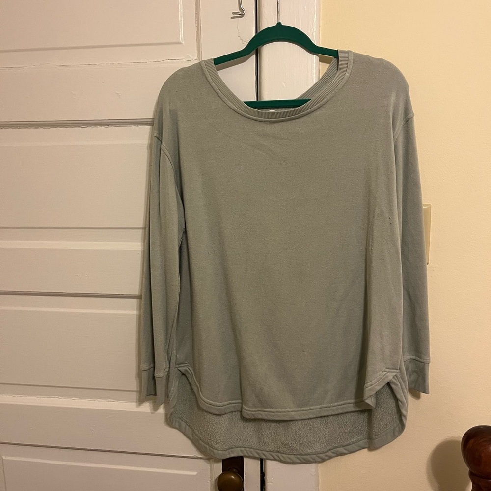 Women's Sage Green Sweater Top